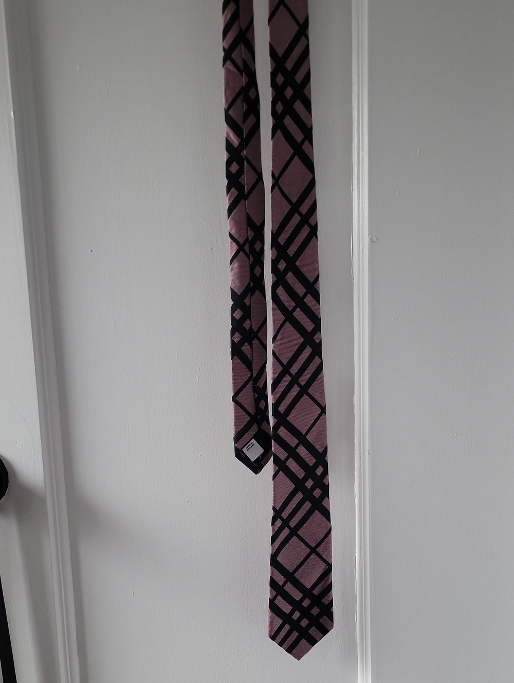 Burberry Check Silk Tie